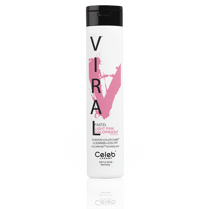 Gem Lites Viral Color wash, Pastel Light Pink, 8.25 fl oz