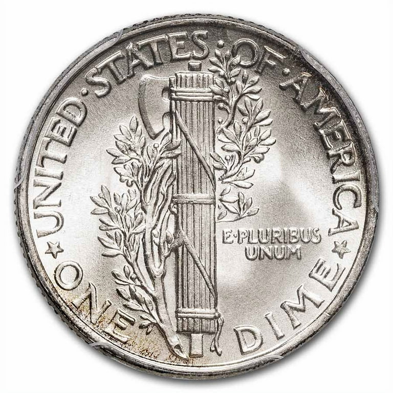 MS+ 1941 Mercury store Dime - BU