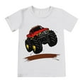 thumbnail image 3 of WOYY Toddler Boys Casual Outfits Short Sleeve T-Shirt Shorts Clothes Set, Sizes 3-4T, 3 of 4