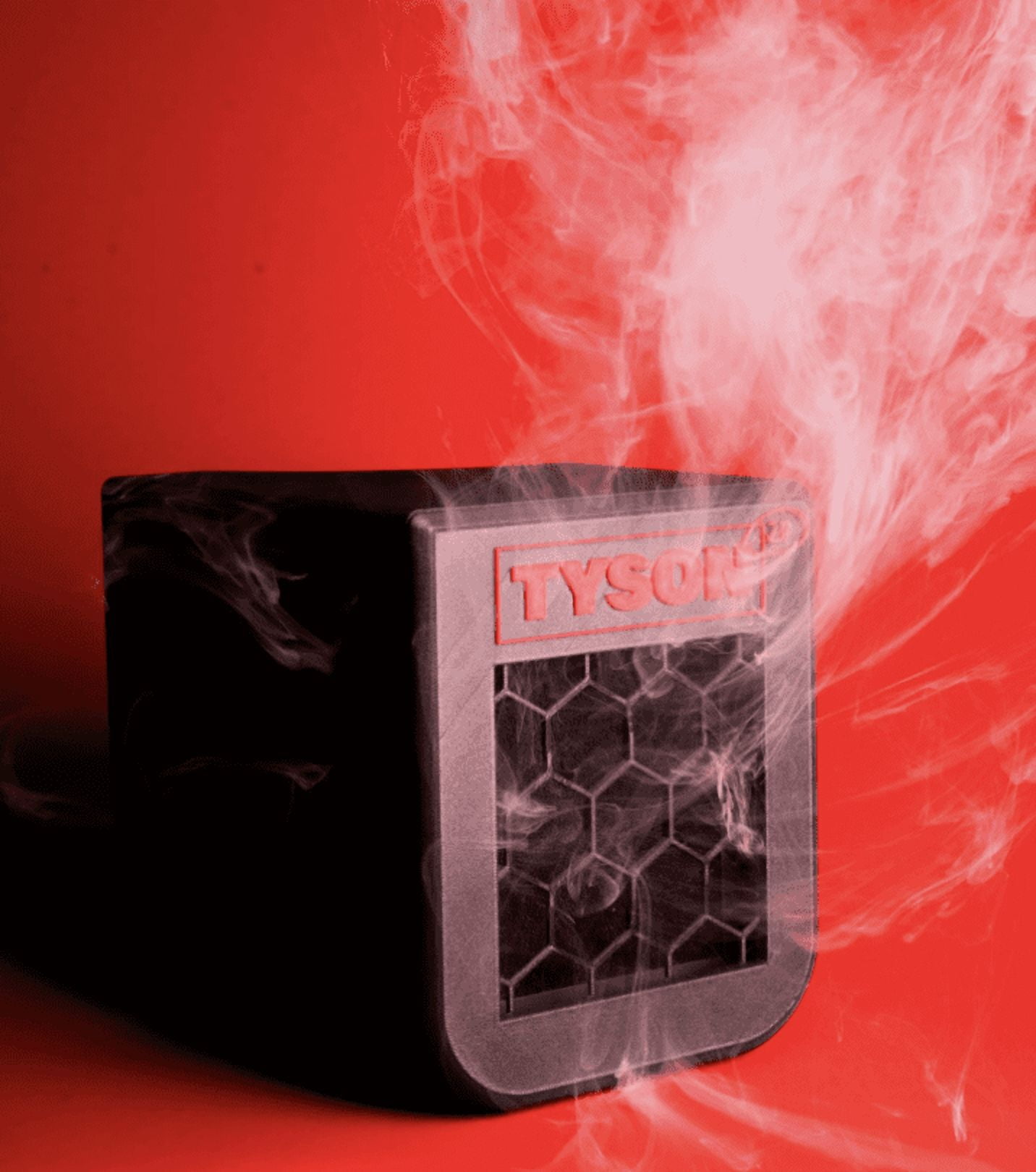 Mike Tyson, Portable Air Purifier, Removes odors, toxins & smoke and VOC's, HEPA & activated carbon, 100 sq. ft.,