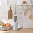 thumbnail image 4 of Fork Knife Spoon Holder Tableware Organizer Tableware Storage Portable Chopsticks Holder 25.00X8.50X8.50CM Grey, 4 of 6
