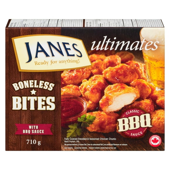 Janes ultimates BBQ Boneless Bites, 710g