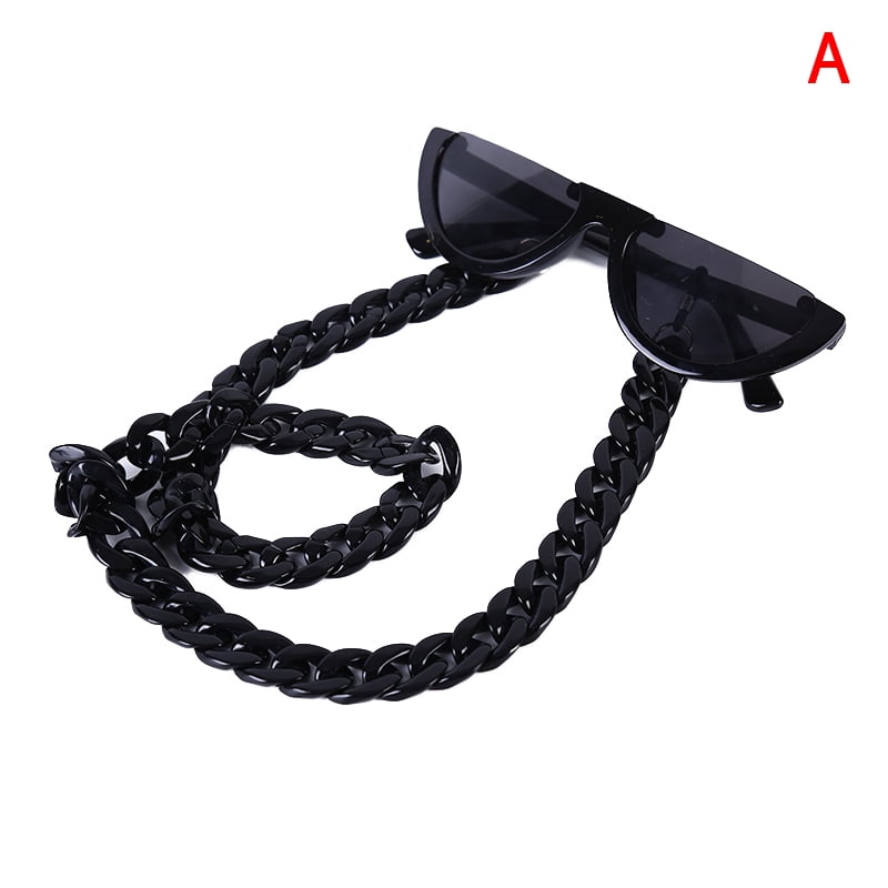 Acrylic Glasses Spectacles Eyewear Chain Holder Cord Lanyard Necklace 66cm NHJO 