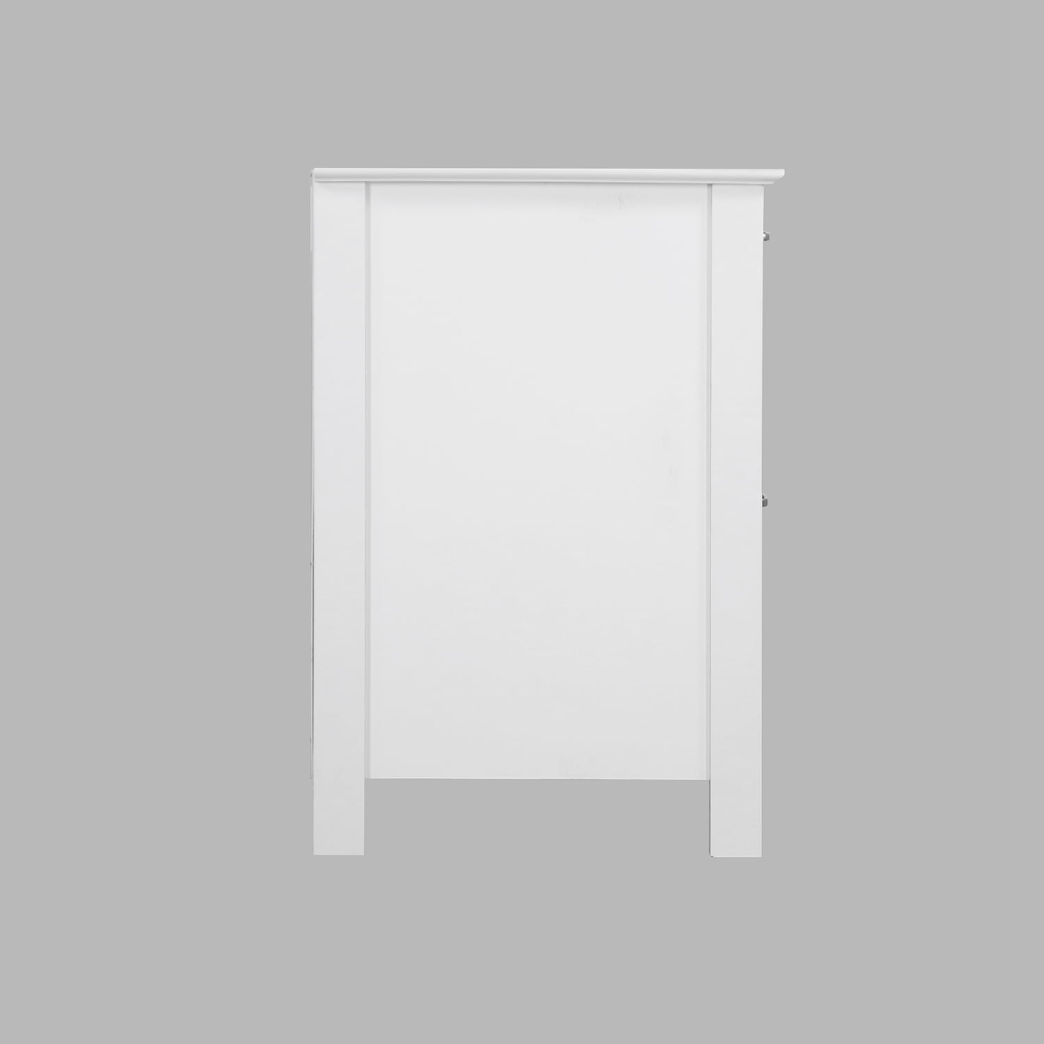 Saint Birch Liam Wood White 2-Drawer File Cabinet