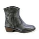 thumbnail image 2 of BOTINES COQUETA PARA NIÑA DE PIEL COLOR GRIS METÁLICO MIRTA CON DISEÑO WESTERN Y DETALLES CALADOS, 2 of 6