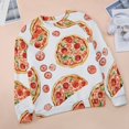 thumbnail image 6 of Fun Pizza Womens Casual Crewneck Sweatshirt Long Sleeve Tops Cute Pullover Loose Fit, 6 of 7