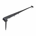 thumbnail image 4 of Renovators Supply Black Wrought Iron Lift Off Pintle Strap Hinge 16-1/4 in Reversible Pintle Bean Strap Gate and Door Hinges Hardware, Pack of 4, 4 of 7