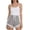 Grey, variant on Uobin Women High Waist Shorts Lace Drawstring Shorts Casual Summer Beach Bottoms Athletic Short