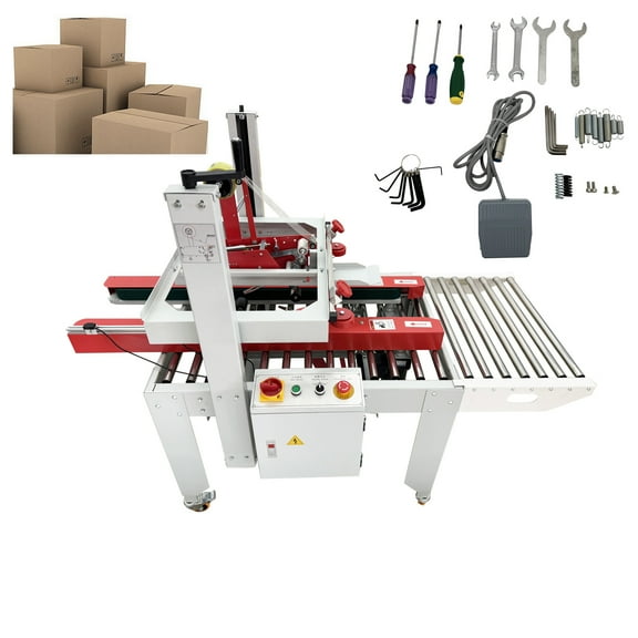 Carton Tape Sealing Packaging Strapping Machine Automatic 110V