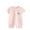 Pink, variant on Utoimkio Toddler Baby Boy Girl Short Sleeve T-Shirt Romper Cute Print Loose Bodysuit Top Newborn Summer Overall Clothes Size 0-12M