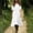 White, variant on BUIGTTKLOP Cotton Linne Dresses for Women Short Sleeve Crewneck Midi Dress A Line Pleated Casual Flowy Sundresses