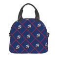 thumbnail image 2 of Flag Of Guam Insulated Reusable Lunch Bag with Detachable Adjustable Strap for Office Picnic Beach or Travel, 2 of 7