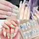 thumbnail image 4 of 3D Flower Nail Charms Rose Flower Nails Art Charms Resin Nails Art Decorations DIY Nails Art Supplies for Acrylic Nails, 4 of 4