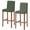 Army Green, variant on Pure Khaki Bar Stool Covers - Stretch Dining Chair Covers Set of 2, Modern Solid Color Minimalist Art Bar Chair Cover Removable Counter Stool Pub Chairs Slipcovers Protectors for Kitchen/Cafe