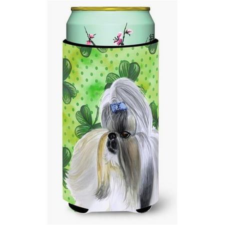 

Shih Tzu St Patricks Tall Boy Beverage Insulator Hugger