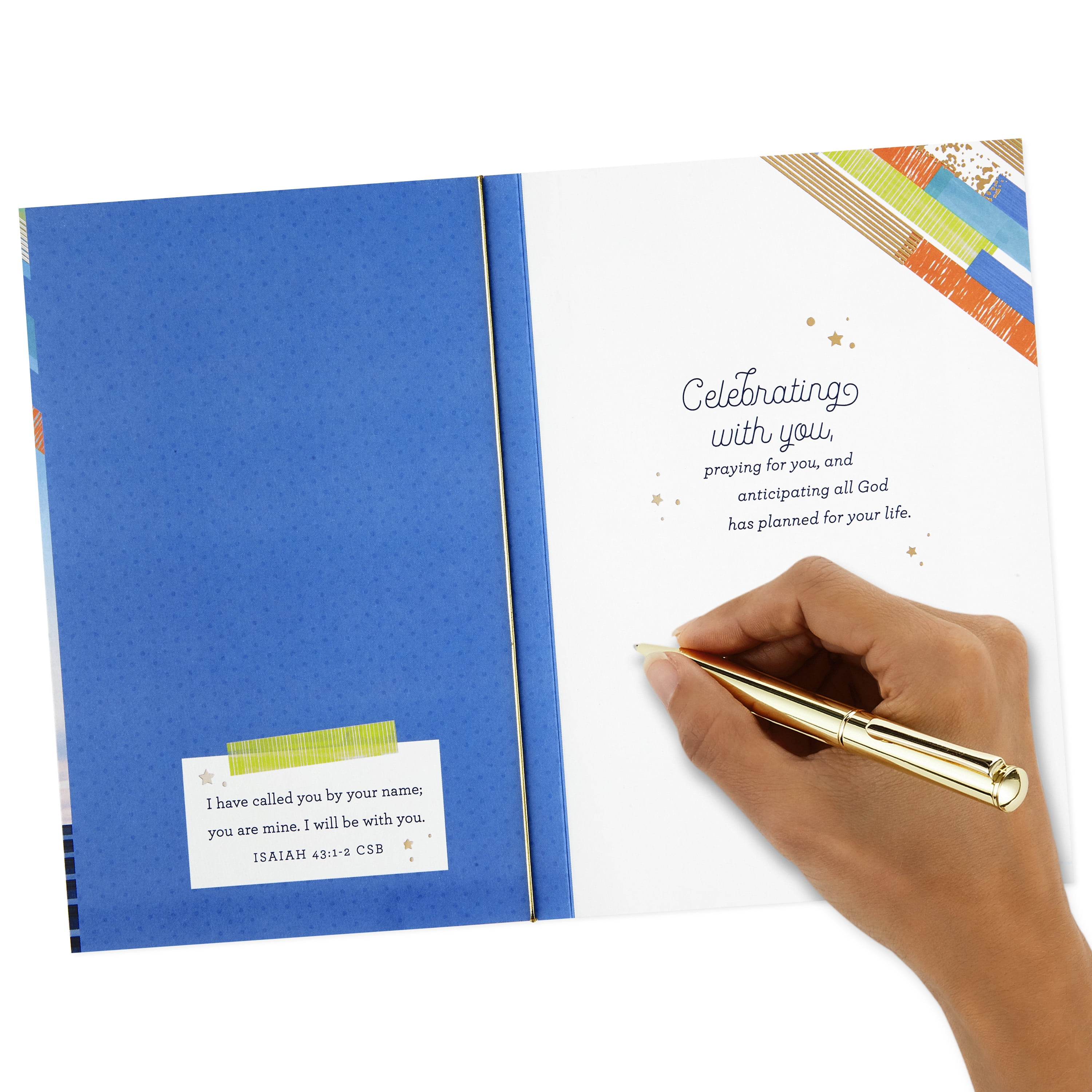 DaySpring Religious Graduation Card (God Made You Amazing)