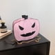 thumbnail image 5 of Bolso Hombro PU Calabaza Halloween Bolso Con Bolsos Cruzados Regalo (rosa), 5 of 6