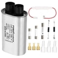 thumbnail image 1 of Kit de Capacitores de Microondas Uxcell, Capacitor de Alta Tensión de 1uF AC 2100V con 8 Piezas de Repuesto, 1 of 5