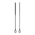 thumbnail image 3 of 2 piezas cepillos de limpiador de paja de silicona larga liviana recipiente de cuello estrecho cepillos de botella de silicona reutilizables para taza Negro, 3 of 8