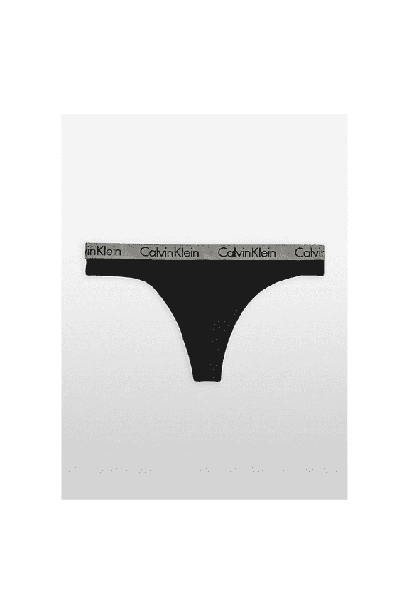 Women's Panty , Thong , Black , Medium.