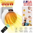 thumbnail image 2 of Small Heater 900W Portable Small Heater With Adjustable Thermostat And Timer Overheat And LED Display Quiet Heater For Bedroom Desk Indoor Use, 2 of 9