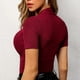 thumbnail image 3 of Female  Knitted Top Short Sleeve  Knitted Blouse  For Summer ANGGREK Otros, 3 of 7