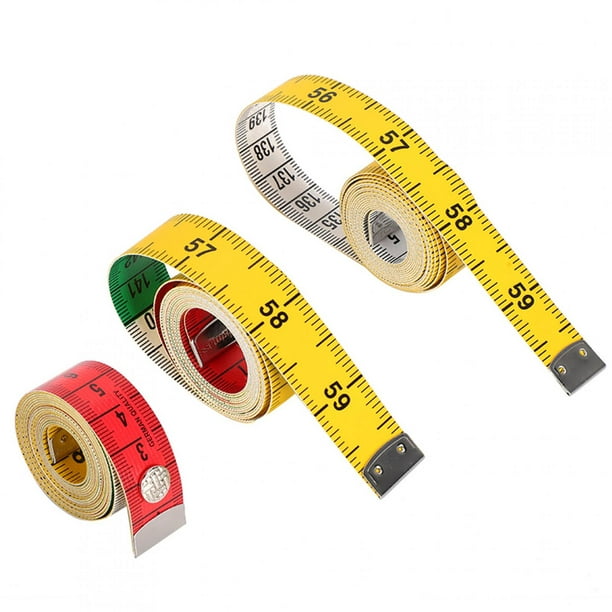 uxcell 1.5M 4.92Ft 60 Tailor Seamstress Flexible Ruler Tape Measure Green