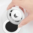 thumbnail image 3 of Bathtub Stopper Plug Caps Stainless Steel Drain Plug Replacement Bath Tub Drain Stopper for Kitchen Bathroom, 3 of 7