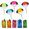 thumbnail image 1 of Juguetes de paracaídas de 5 piezas, juguetes de paracaídas para niños, juego de juguetes de paracaídas lanzados a mano, juegos de vuelo al aire libre para niños, regalos para niños, 1 of 5
