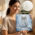 thumbnail image 6 of FLOPESN DIY Pearl Painting with Frame,Self-Adhesive, Healing, Stress-Relieving Home Wall Decoration, Painting with Colored Canvas Frame Tools-Owl, 6 of 8