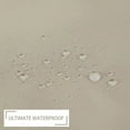 thumbnail image 3 of Haperlare Shower Curtain or Liner Waterproof Bathroom Fabric Shower Curtain with Rustproof Grommets, 72 x 72 inch, Tan, 3 of 7