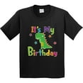thumbnail image 3 of Inktastic Dinosaur Birthday Party Youth T-Shirt, 3 of 5