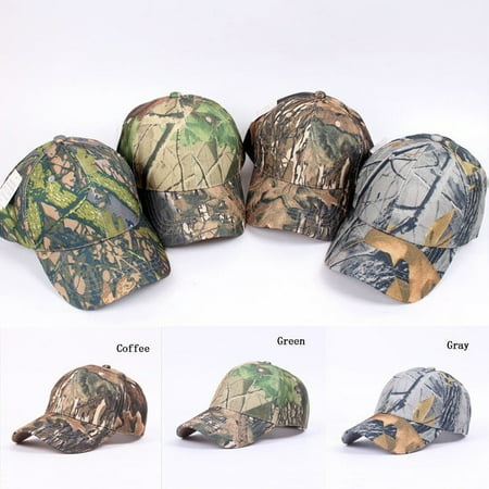 Fashion Mens Military Adjustable Baseball Caps Camo Hunting Fishing Army