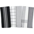 thumbnail image 2 of KAF Home Soho Kitchen Towels, Soft and Absorbent Flat Dish Towels, 18” x 28”, Black, 10 Pack, 2 of 4