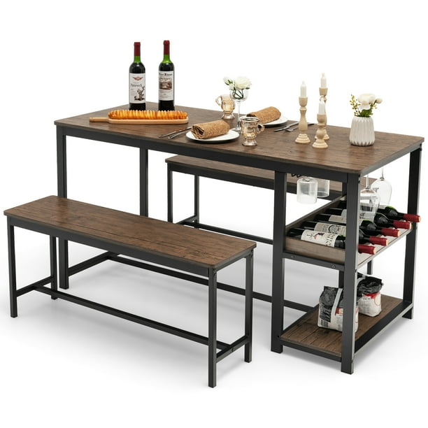 Kitchen table clearance with bench walmart