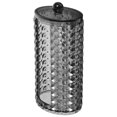 thumbnail image 3 of Estuche de almacenamiento acrílico para hisopos de algodón, organizador redondo de cosméticos de algodón, dispensador de discos desmaquillantes con tapa para baño o tocador., 3 of 6