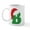 White, variant on CafePress - Christmas Letter B Alphabet Mug - 11 oz Ceramic Mug - Novelty Coffee Tea Cup