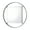 Silver, variant on Furniture of America Norman Contemporary 5mm Round Beveled Wall Mirror, Champagne