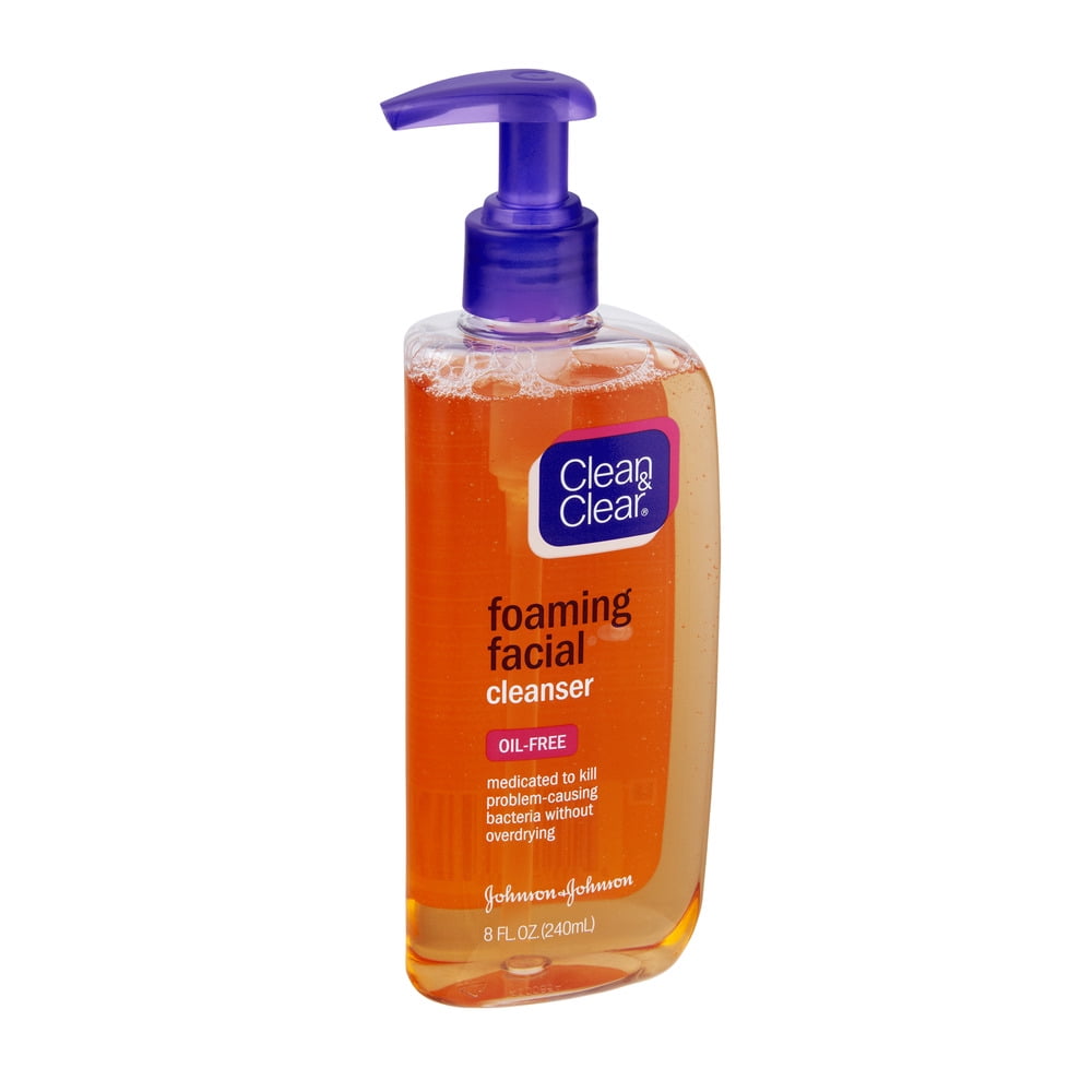 Clean & Clear Oil-Free Foaming Facial Cleanser