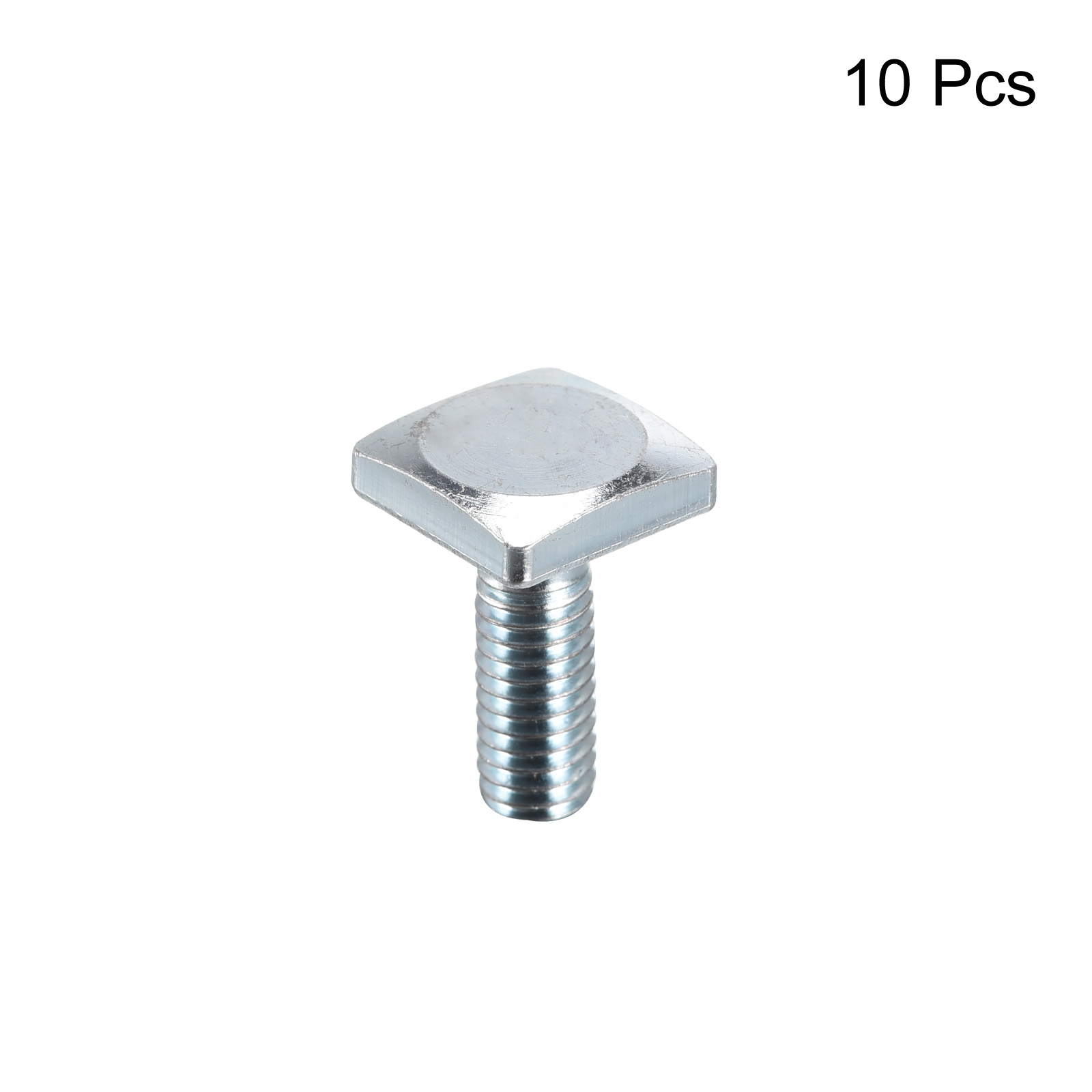Square Head Bolt, 10 Pack M6x17.5mm Carbon Steel Grade 4.8 Square Screws - image 3 of 5