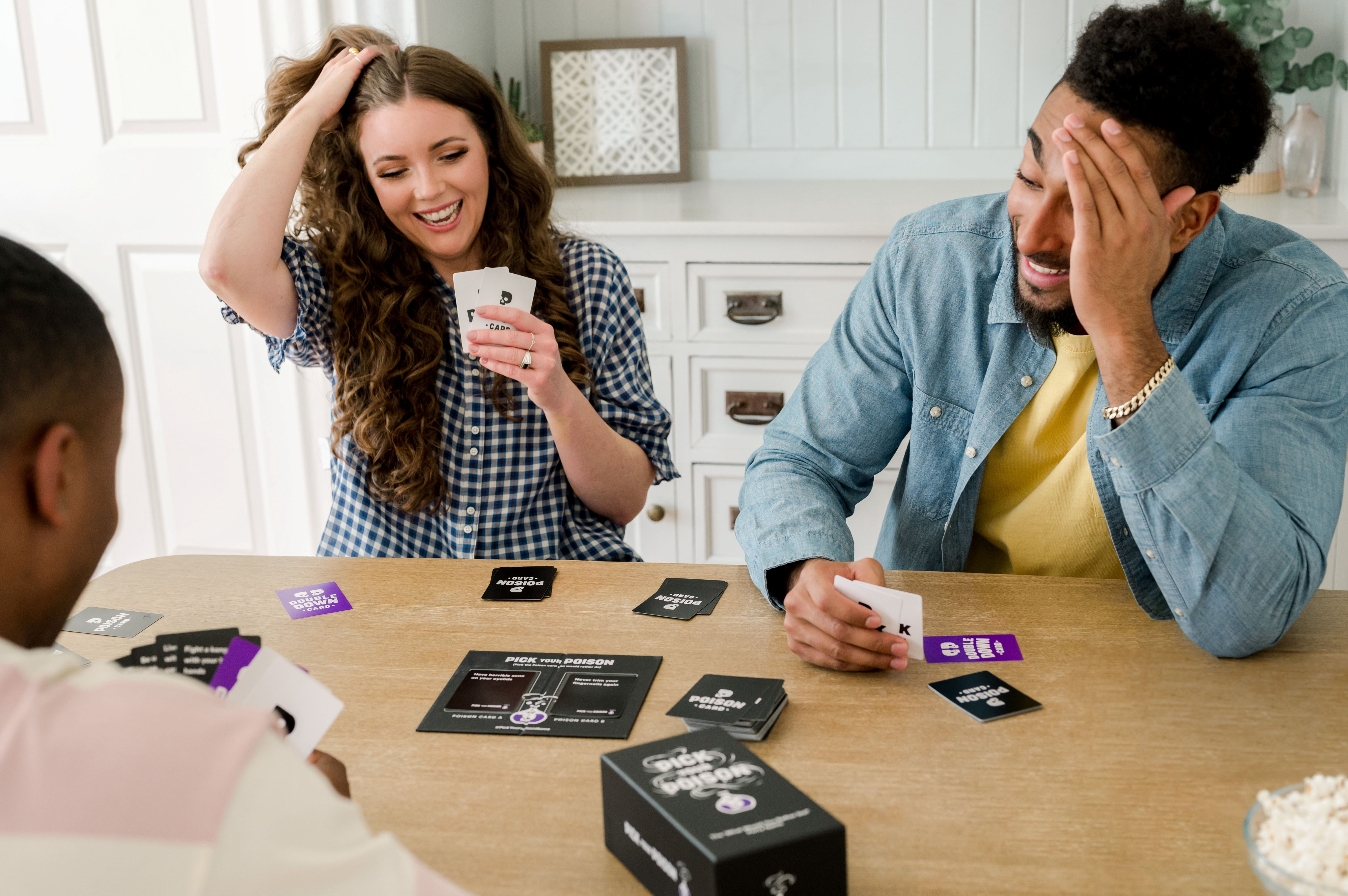 Pick Your Poison Classic Card Game, by Player Ten - The “What Would You Rather Do?” Family Card Game