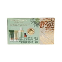 Tuscan Hills Luxury Body Care Gift Set, Spearmint & Argon Oil Scent, 4 Piece
