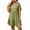 Mint Green, variant on Summer Dresses for Women Short Sleeve Mini Solid Color T Shirt Dress Vacation Beach Sundresses, XL-5XL