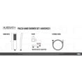 thumbnail image 3 of Kube Bath KUB-WR2004JHH3V 8"; Square Rain Shower, Four Body Jets and Handheld, 3 of 4