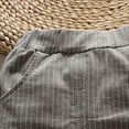 thumbnail image 4 of Ensemble Chemise à Manches Longues Imprimée et Pantalon Rayé pour Enfants, Tenue Confortable 2 Pcs, Tenue Décontractée pour Tout-Petits pour Rendez-Vous, Vacances, Anniversaires, Séances Photo, Tenue Quotidienne pour Tout-Petits, 4 of 6