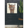 thumbnail image 2 of Epic Art 'Hippie Llama II' by Carolee Vitaletti Acrylic Glass Wall Art, 24"x24", 2 of 3