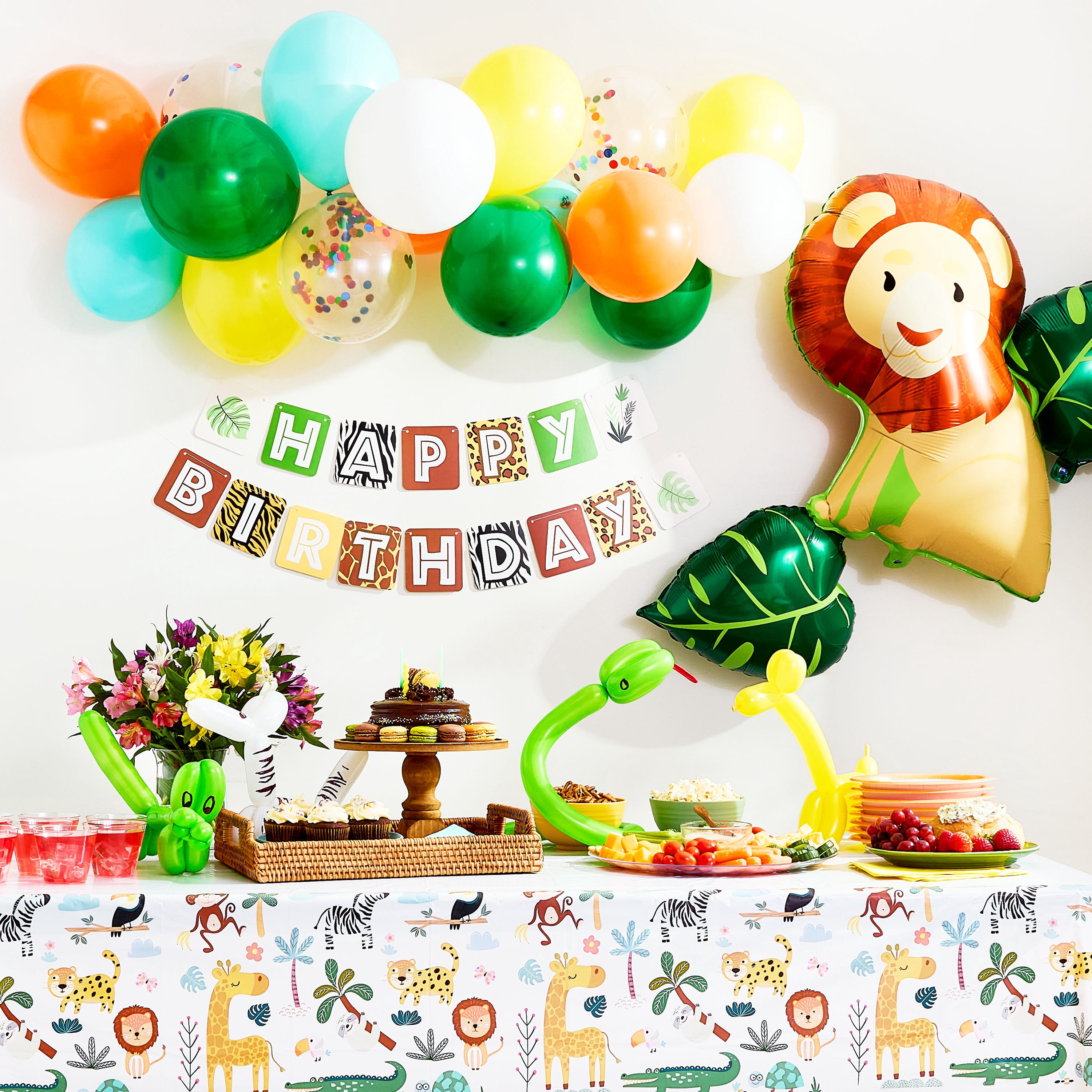 Multicolor Twist and Shape Latex Balloon Kit, 21 Pieces, by Way To Celebrate