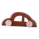 thumbnail image 3 of Perchero de madera con doble gancho para llaves, organizador para almacenamiento en interiores. Coche 23x3.5x9.5cm, 3 of 9