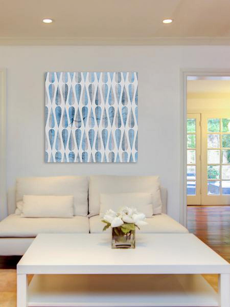 "Two-Tone" Painting Print on Wrapped Canvas