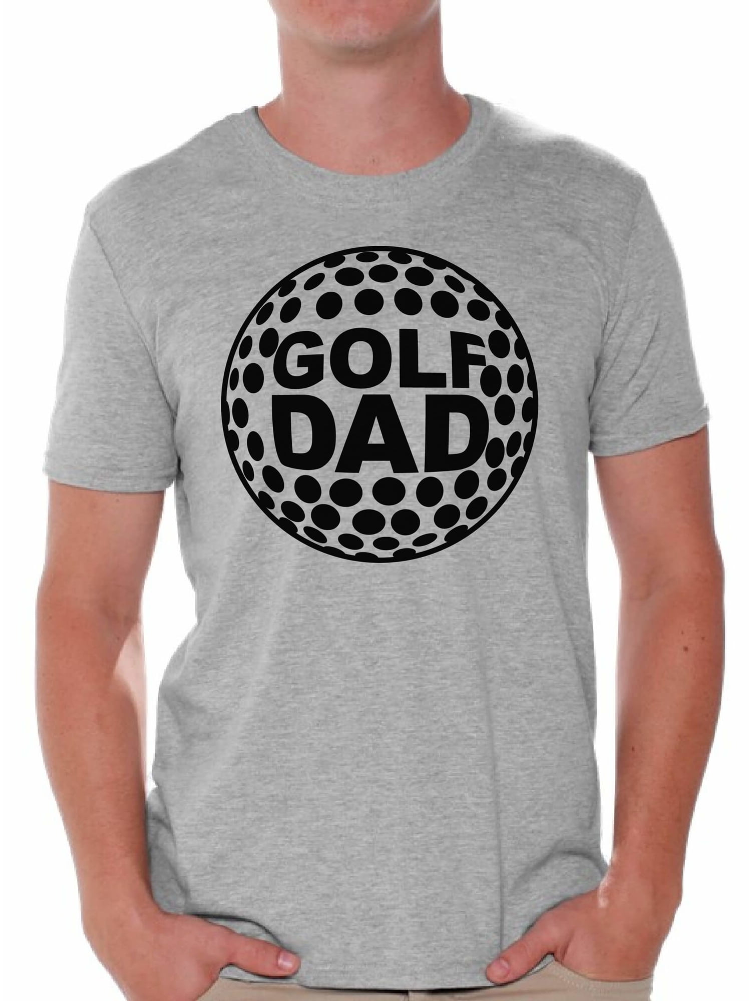 Awkward Styles - Awkward Styles Men's Golf Dad Graphic T-shirt Tops Black Sport Dad Father`s Day 